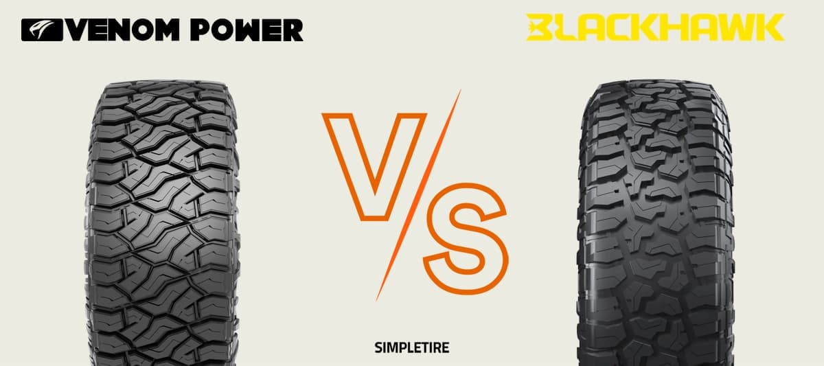 Venom Power Terra Hunter R/T vs BlackHawk Ridgecrawler R/T tires