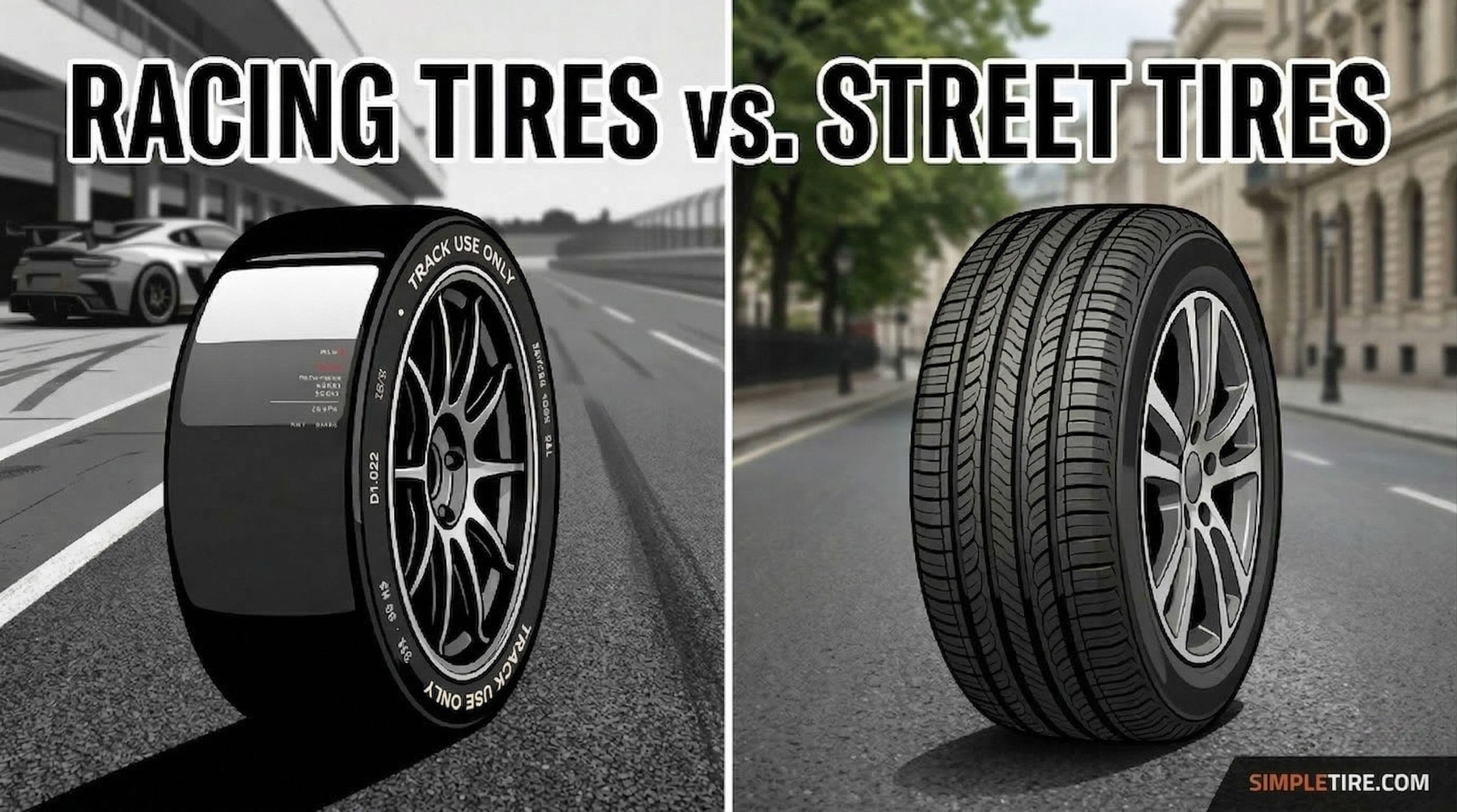 Racing tires vs Street tires